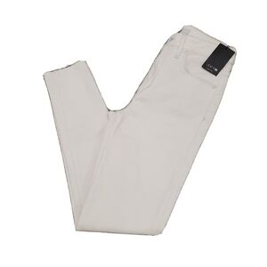 NWT Joe's Off White Skinny Jeans Raw Hem Split Ankle